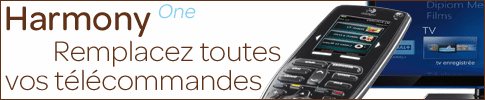 Achat télécommande universelle Harmony One Logitech