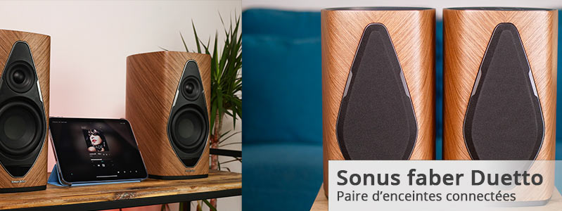 Choisir sa paire d'enceintes Sonus faber Duetto